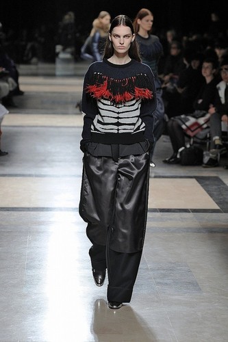 Maglione lana zebrata sacai - maglione,