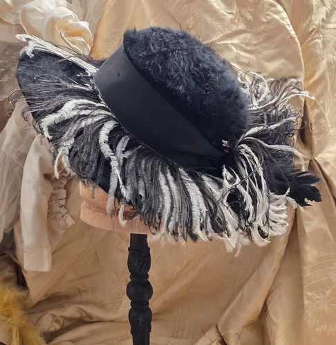 Cappello angora nero - angora,